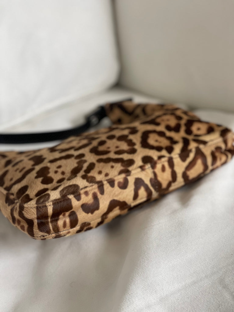 Vintage discount leopard purse