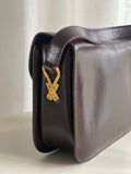 Vintage Leather Cross Body Bag