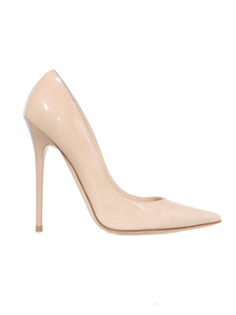 Jimmy Choo Anouk Patent Leather Pointed-Toe Pumps 