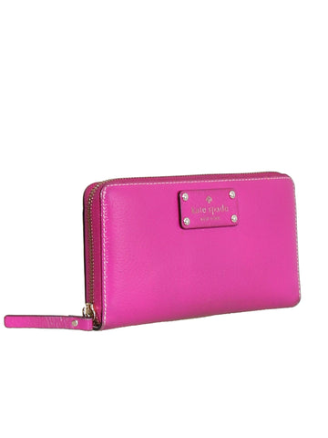 Kate Spade Leather Zip Around Wallet