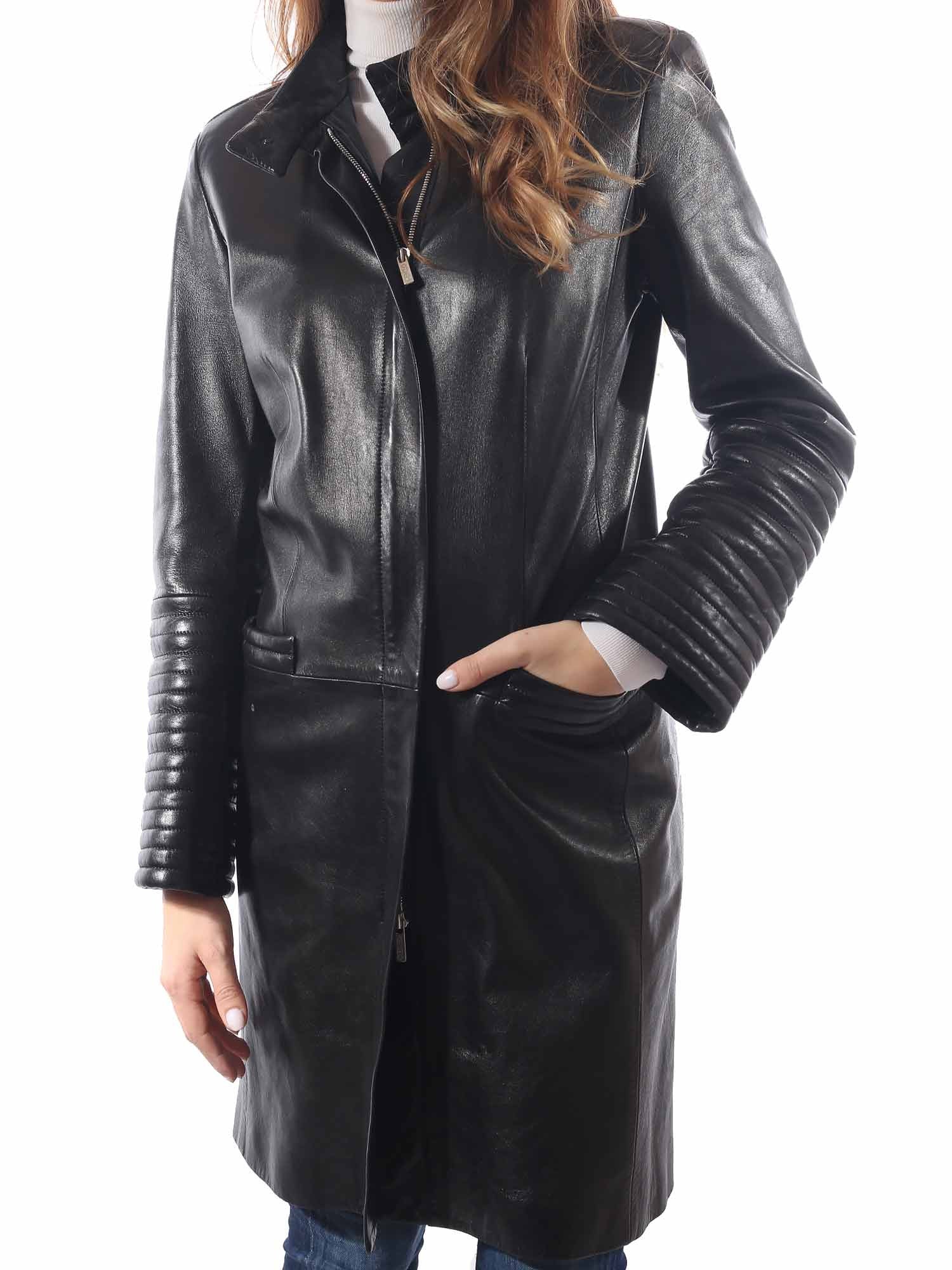 KENZO JUNGLE ダークレザー ジャケット 36 KENZO Jungle Paris H&M Vintage Mens Black Leather Casual