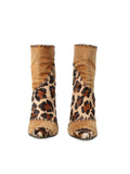 Casadei Leopard Booties 