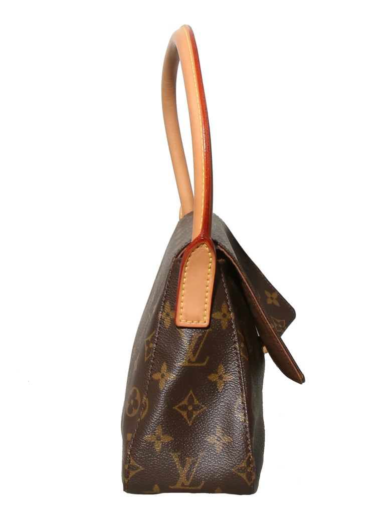 Louis Vuitton, Bags, Authentic Vintage Canvas Monogram Looping Pm Louis  Vuitton Handbag