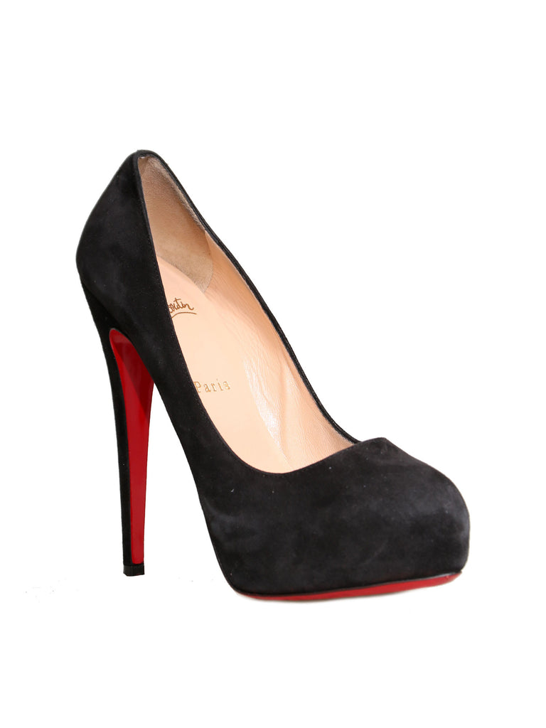 Christian Louboutin Miss Clichy 160 Suede Pumps 