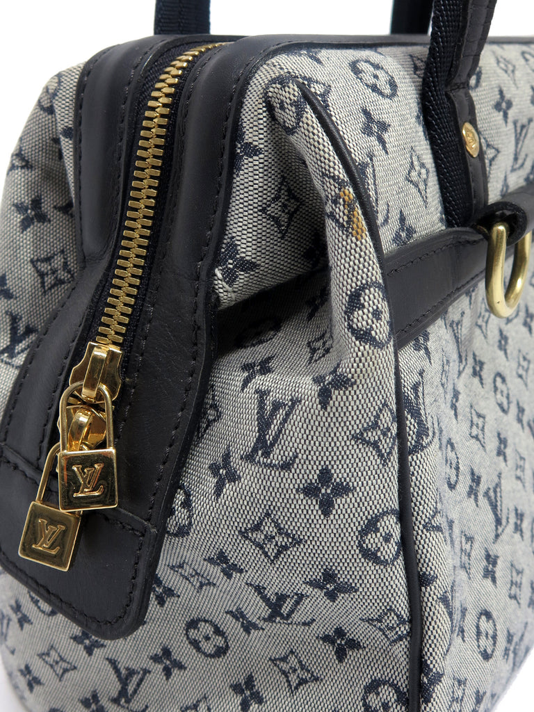 Louis Vuitton Blue Monogram Mini Lin Josephine PM Shoulder Bag
