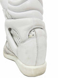 Isabel Marant Perforated High-Top Wedge Sneakers