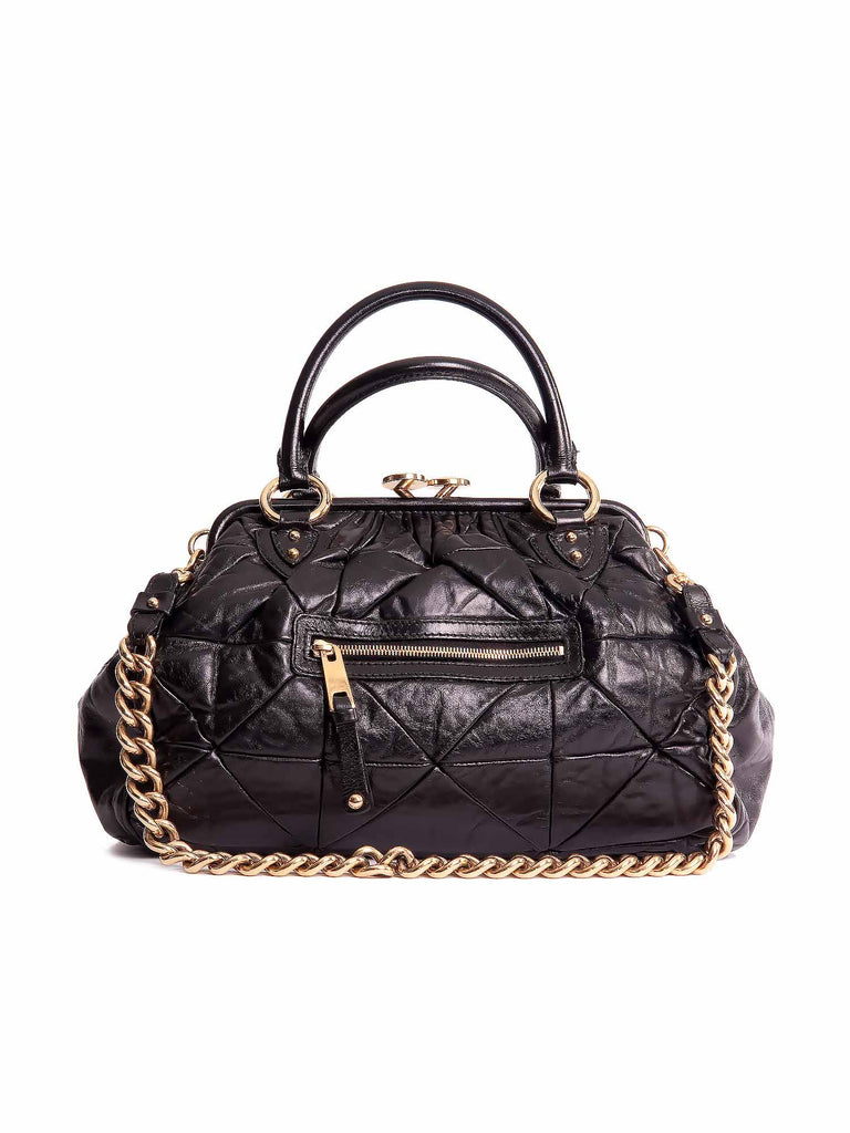 Marc Jacobs Quilted Leather Stam Bag