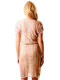 Matthew Williamson Embroidered Beaded Lace Dress