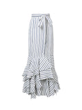 Milly Stripe Tara Maxi Skirt