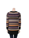 M Missoni Printed Knit Sweater