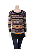 M Missoni Printed Knit Sweater