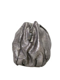 Miu Miu Metallic Leather Clutch Bag