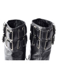 Buckle Flat Boots