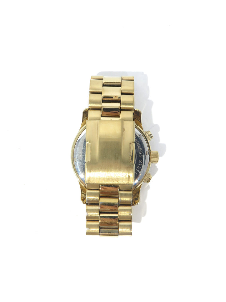 MICHAEL Michael Kors Runway Oversize Gold-Tone Watch