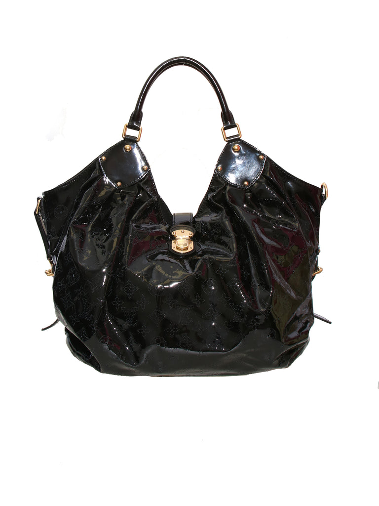 Louis Vuitton Mahina Patent Leather Hobo Bag