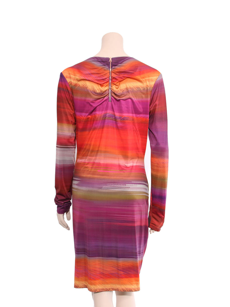 Ted Baker Printed Jersey Knot Dress