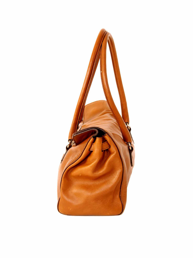 Prada Leather Buckle Bag