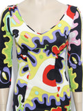 Emilio Pucci Printed Silk Dress