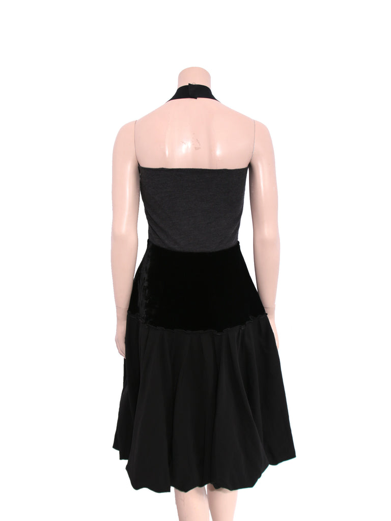 Lanvin Velvet Detail Dress