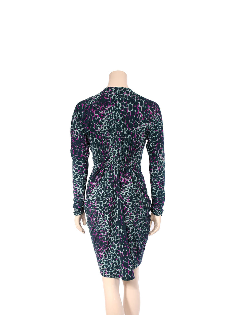 BCBG MaxAzria Leopard Jersey Dress