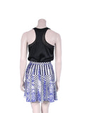 Parker Printed Pleated Skirt