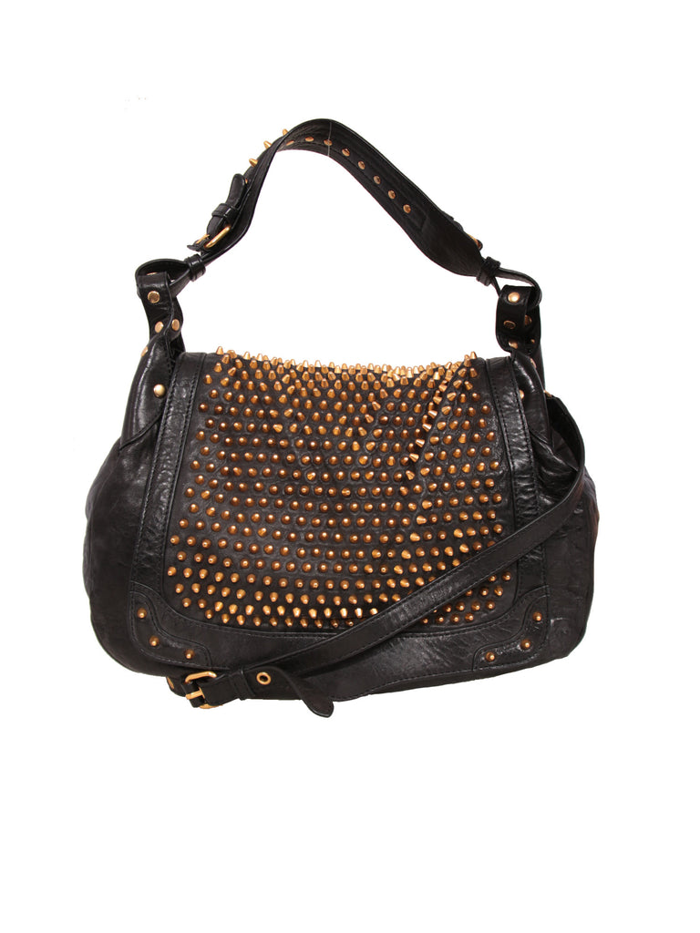 Rebecca Minkoff Studded Leather Messenger Bag