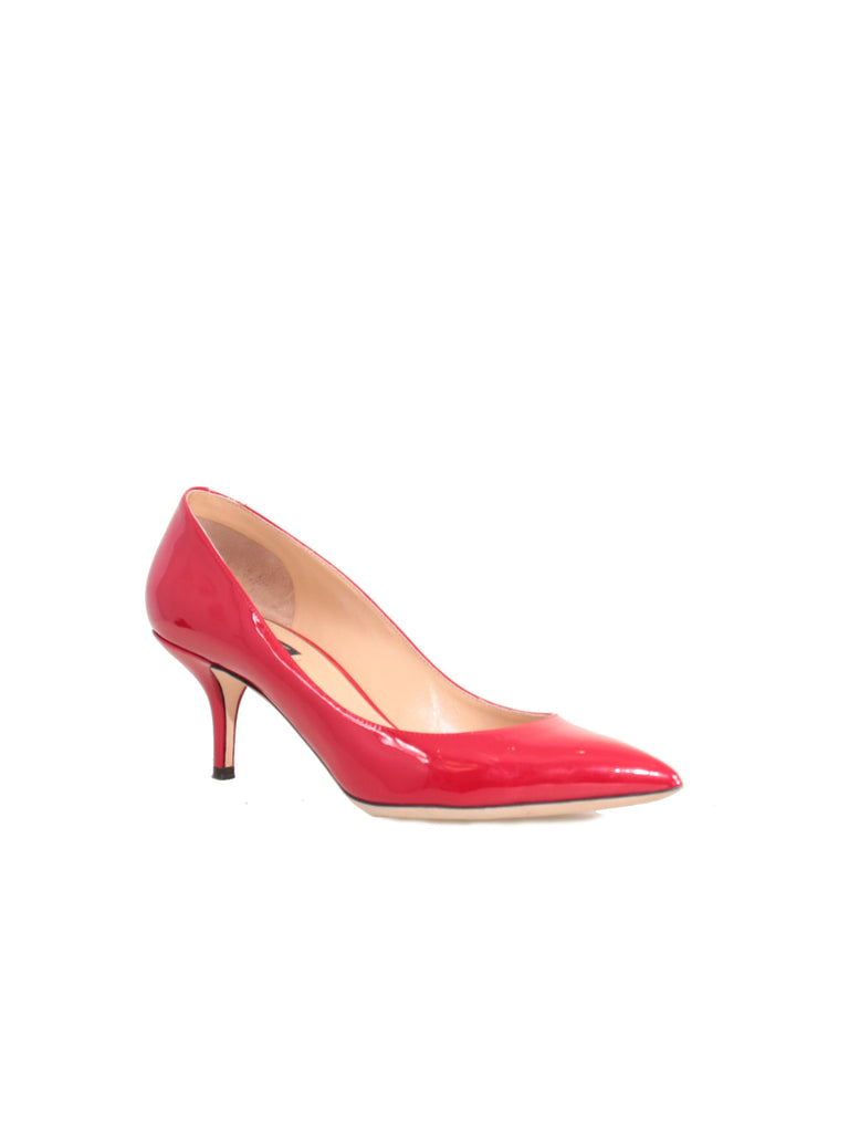 Dolce & Gabbana Patent Pointed Pumps 