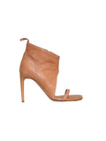 Rick Owens Open-Toe Leather Booties