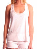 7 For All Mankind Sequin Tank