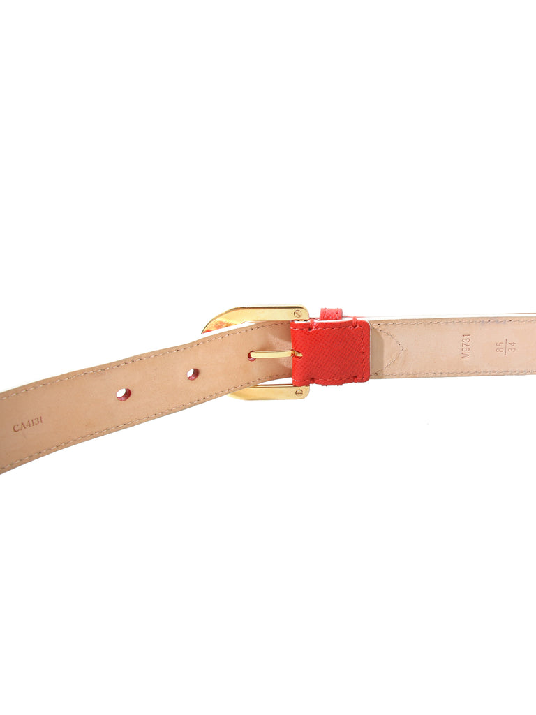 Pre-owned Louis Vuitton Initiales Leather Belt In Multicolour