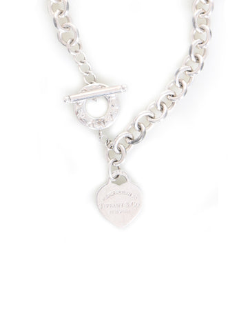 Tiffany & Co. Heart Tag Pendant Necklace