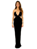 Torn by Ronny Kobo Sharon Solid Long Dress