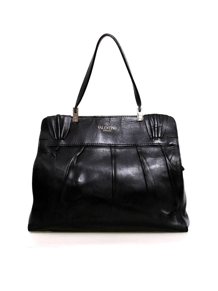 Valentino Aphrodite Leather Bow Bag 