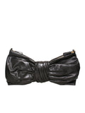 Valentino Leather Bow Clutch Bag