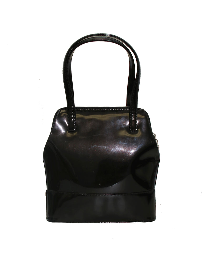 Versace Vintage Leather Shoulder Bag