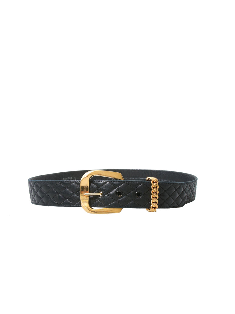 Pre-owned Chanel Vintage Quilted Leather Waist Belt – Sabrina's Closet