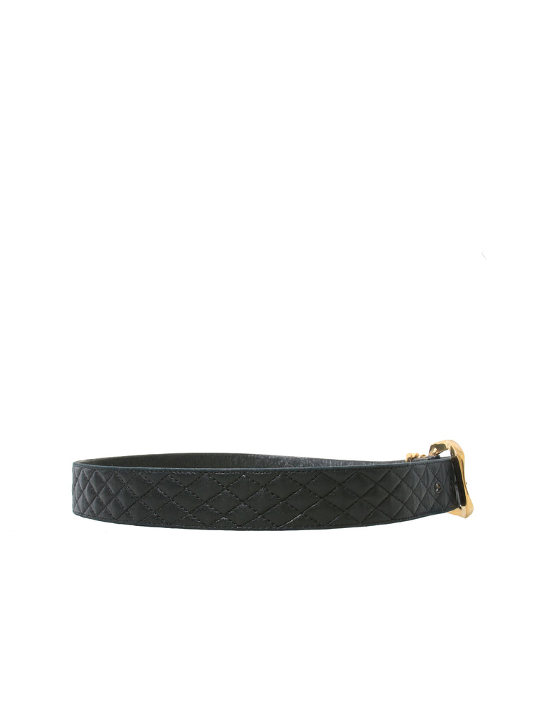 Chanel Vintage Quilted Leather Waist Belt