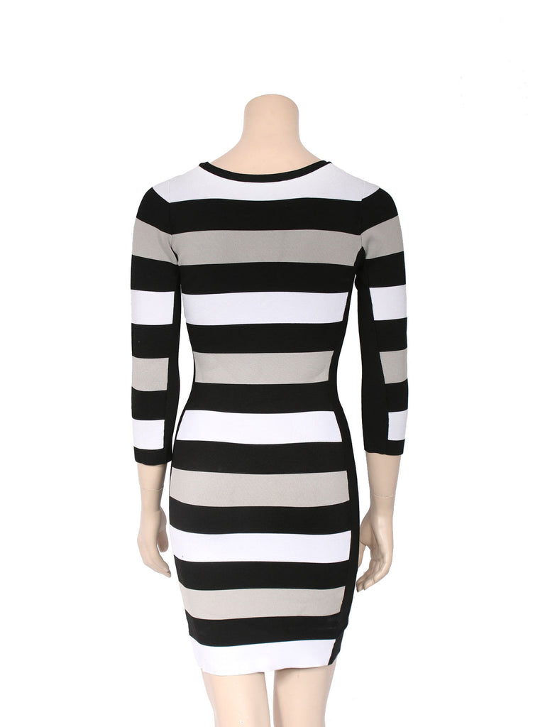 BCBG MaxAzria Kendall Stripe Dress