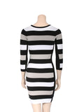 BCBG MaxAzria Kendall Stripe Dress