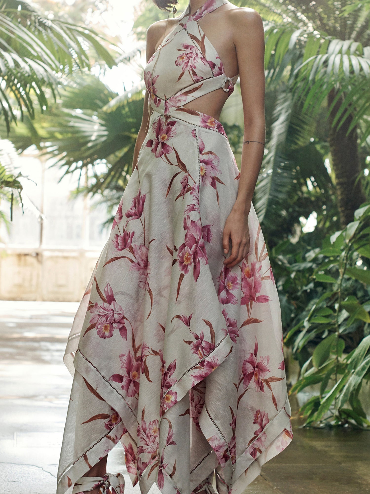 ワンピース ZIMMERMANN DRESS Zimmermann Corsage Scarf Dress – Sabrina's Closet